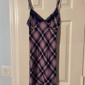 Forever 21 Purple Multi-Color Dress